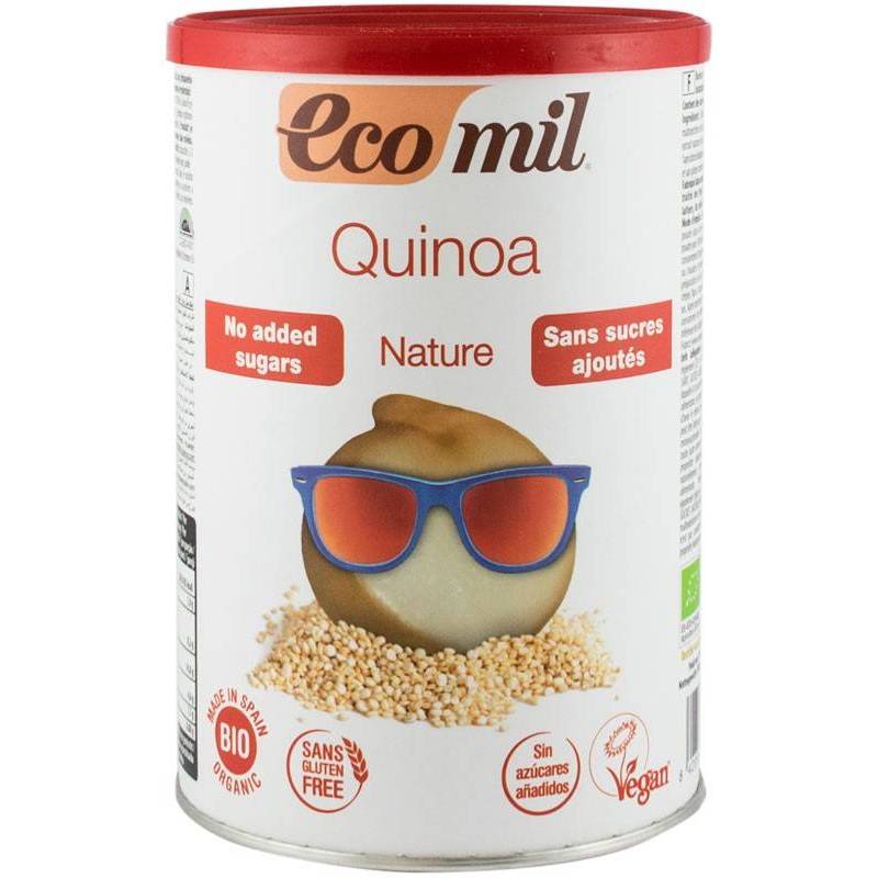 Pudra eco-bio instant pentru bautura de QUINOA, 400 G Ecomil