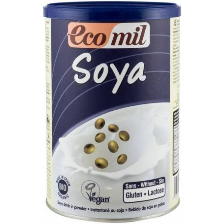 Pudra eco-bio pentru bautura de soia, 400 G Ecomil