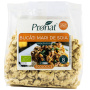 Bucati mari de soia cuburi (8 mm), proteina vegetala texturata, ECO-BIO, 200g, Pronat