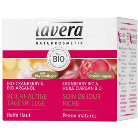 Crema de ingrijire pentru zi cu merisor si ulei de argan, 50ml - Lavera