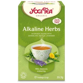 Ceai din plante alcaline Alkaline Herbs eco-bio 12pl, Yogi Tea