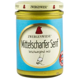 Mustar fara zahar, mediu iute, eco-bio, 160ml, Zwergenwiese