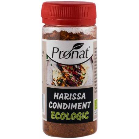 Harissa condiment, eco-bio, 50g - Pronat