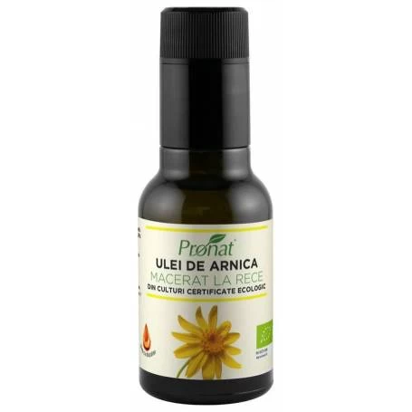 Ulei de arnica macerat la rece, eco-bio, 100ml - Pronat