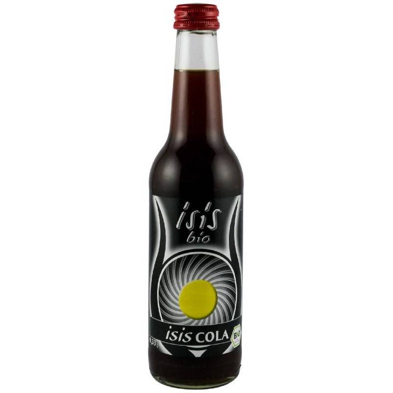 Bautura racoritoare corbogazoasa, Cola cu lamaie, 330ml - Isis