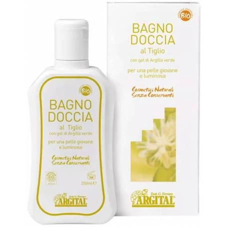 Gel de dus cu flori de tei, eco-bio, 250ml - Argital