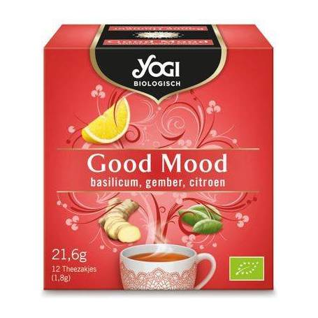 Ceai Buna dispozitie, 12 plicuri, eco-bio, Yogi Tea