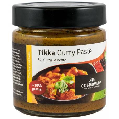 Pasta de curry eco-bio Tikka, 175g COSMOVEDA