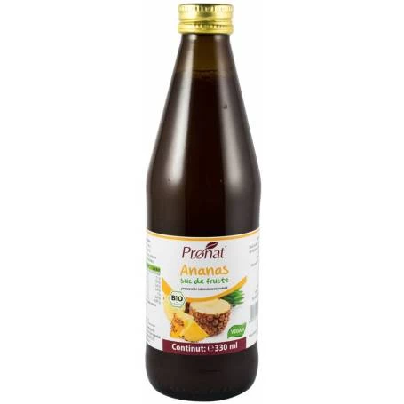 Suc de ananas 100% Eco-Bio 330ml - Pronat