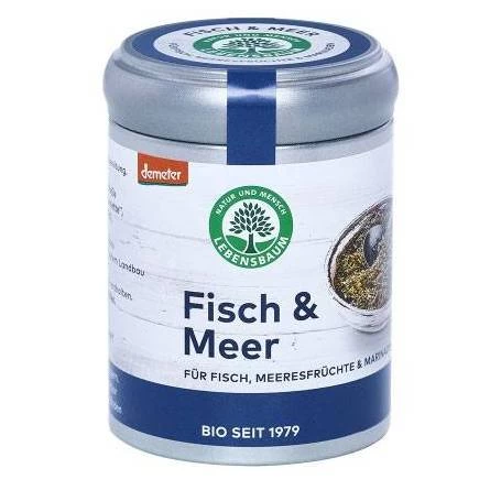 Condiment  Pentru Peste Si Fructe De Mare, eco-bio, 55g - Lebensbaum