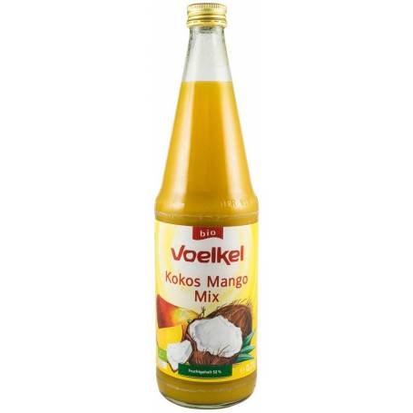 Suc de cocos si mango, eco-bio, 700ml - Voelkel