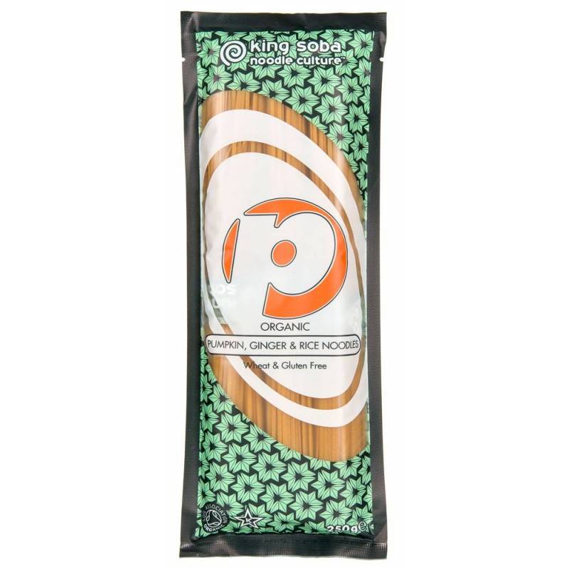 Taitei din orez brun cu dovleac si ghimbir, eco-bio, fara gluten,