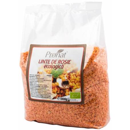 Linte rosie, eco-bio 1000g, Pronat