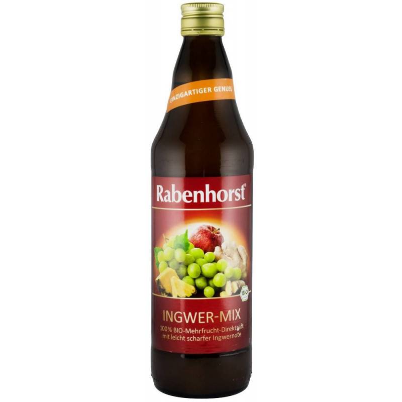 Suc eco-bio multifruct cu ghimbir, 0.75L RABENHORST