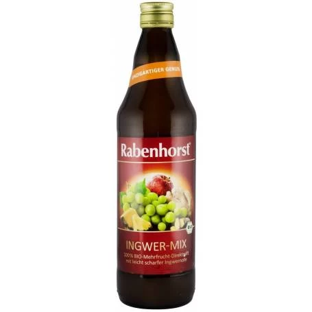 Suc eco-bio multifruct cu ghimbir, 0.75L RABENHORST