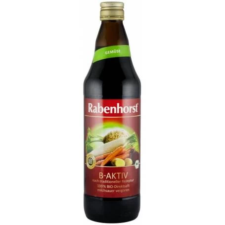 „B-ACTIV” Suc eco-bio de legume, 0.75L RABENHORST