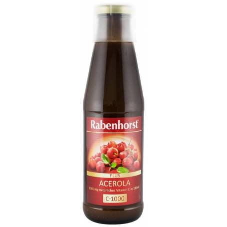 Suc pur „ACEROLA PLUS” C1000, 450 ML RABENHORST