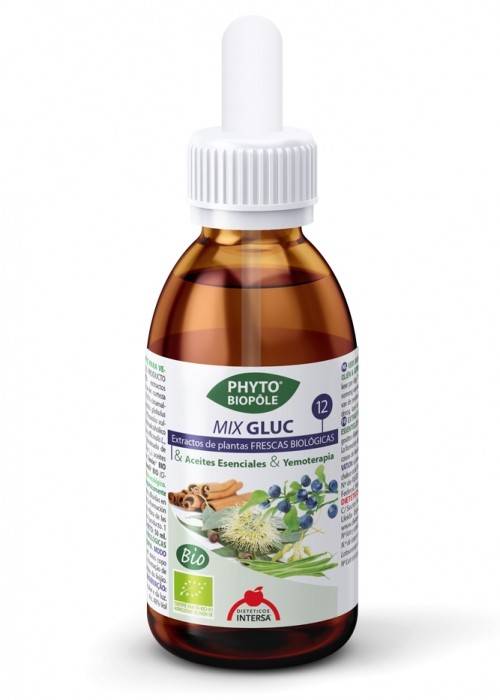 Mix bio 12 din plante, metabolismul glucozei-diabet, 50 ml - phyto-biopole