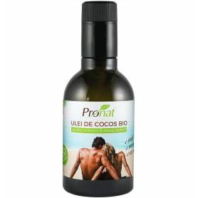 Ulei de cocos extravirgin pentru uz cosmetic, eco-bio, 250ml - Pronat
