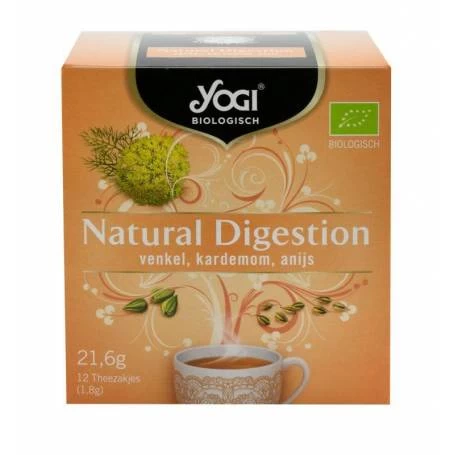 Ceai BIO Digestie naturala - 21,6g - Yogi Tea