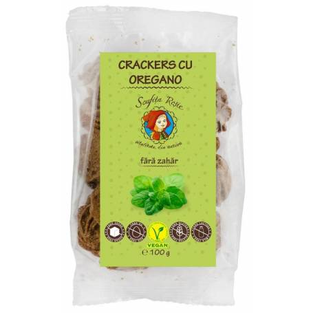 Crackers cu oregano, 100 g, Scufita Rosie