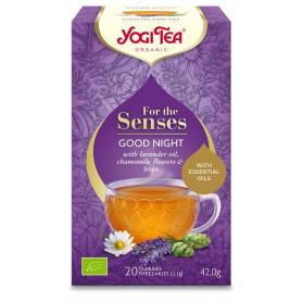 Ceai ECO-BIO pentru simturi, Noapte buna - 42g - Yogi Tea