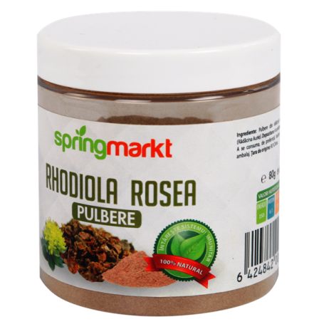 Rhodiola rosea pulbere raw 80g Adams  Springmarkt