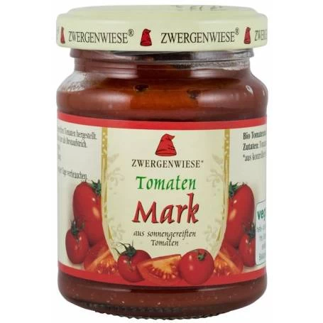 Pasta de tomate, eco-bio, 130g - ZWERGENWIESE