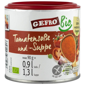 Sos/Supa de rosii eco-bio, 90g Gefro