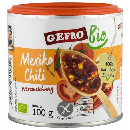 Amestec de condimente „MEXICO CHILI” eco-bio 100g Gefro