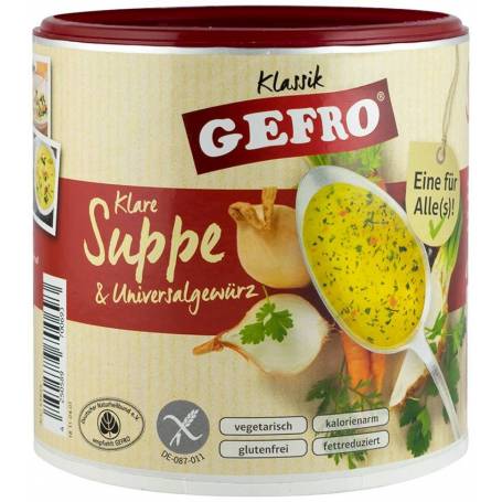 Supa de legume si condiment universal eco-bio, 450g Gefro