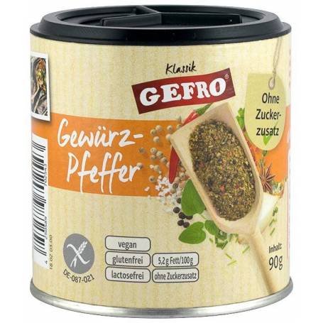Amestec de condimente „Mix cu piper” 90g Gefro