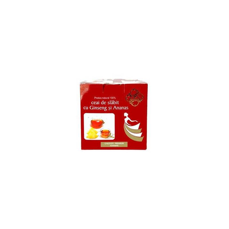 Ceai de slabit cu ginseng&ananas 20dz - Bis Nis