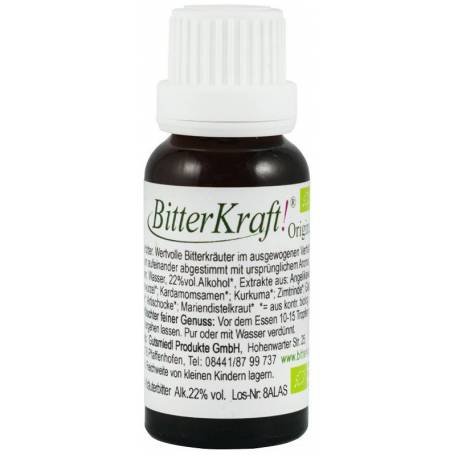 Bitter Kraft Original, eco-bio, 20 ml Hildegard von Bingen