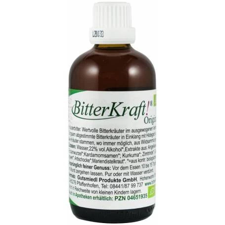 Bitter Kraft Original, eco-bio, 100 ml Hildegard von Bingen