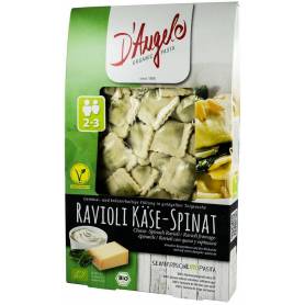 Ravioli cu branza si spanac eco-bio, 250g D'ANGELO PASTA