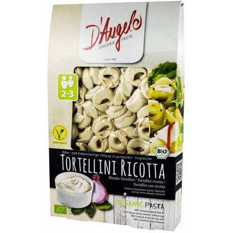 Tortellini cu ricotta eco-bio, 250g D'ANGELO PASTA