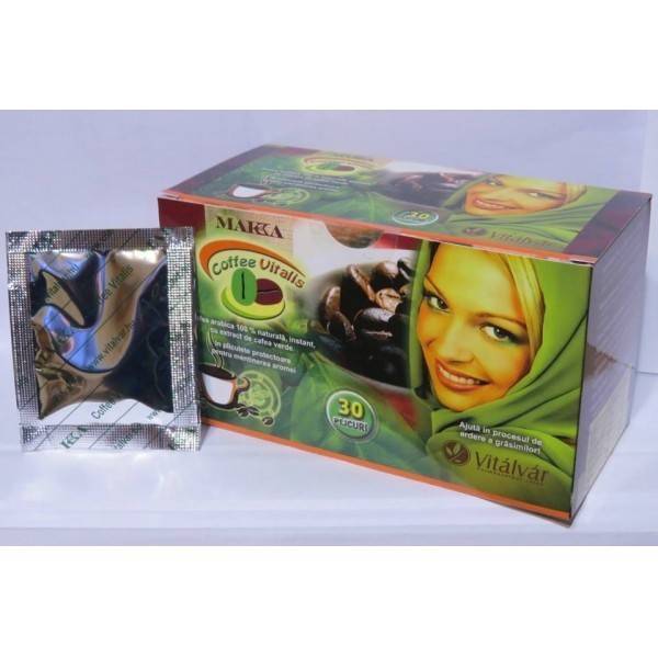 Cafea verde vitalis instant 30dz - spring bio life