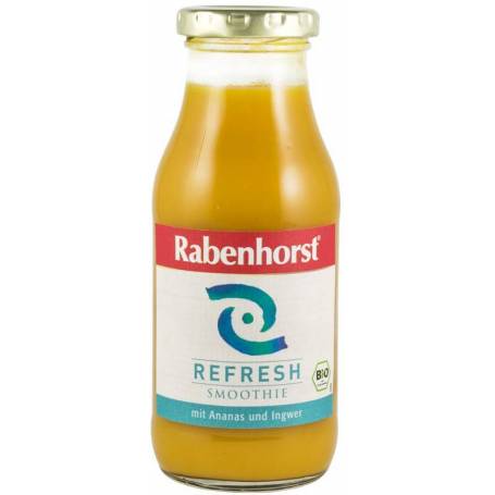 Smoothie refresh cu ananas si ghimbir, eco-bio, 240ml RABENHORST