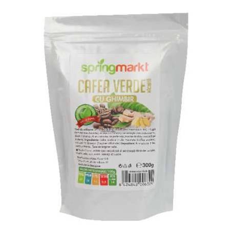 Cafea Verde Macinata + Ghimbir 300g - Adams Vision 