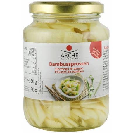 Felii de bambus in saramura eco-bio, 350g, ARCHE