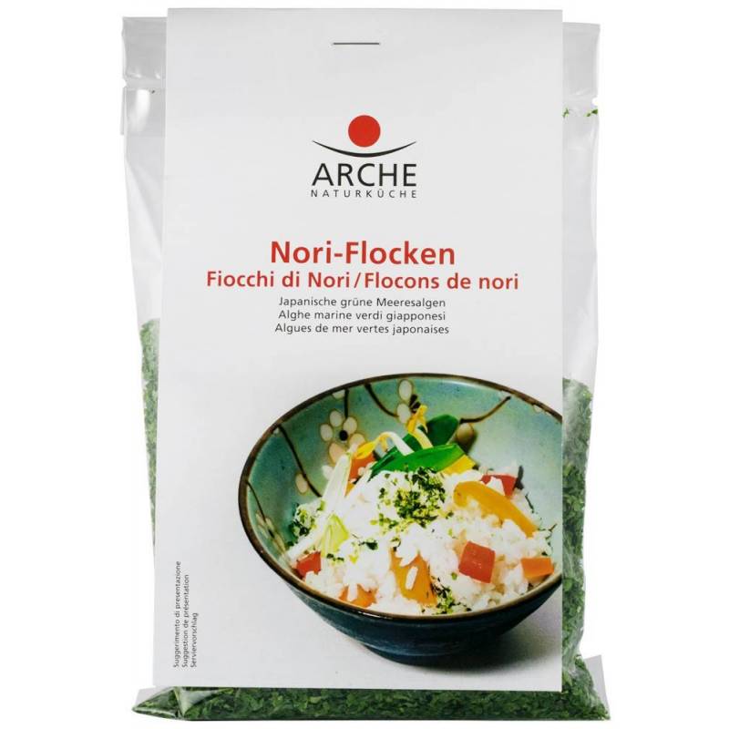 Fulgi de alge Nori, eco-bio, 20g - Arche
