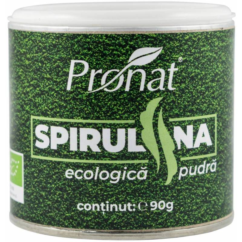 Spirulina pulbere eco-bio, 90g Pronat