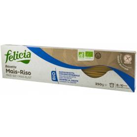 Bavete din faina de porumb si orez eco-bio, 250g FELICIA