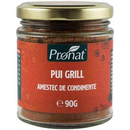 Pui grill, amestec de condimente, 90g, Pronat