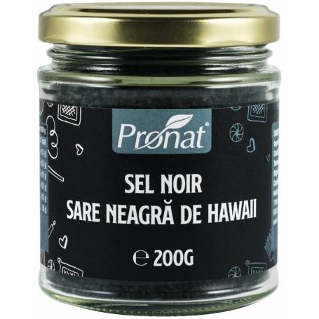 Sare neagra de Hawaii Sel Noir, 200g Pronat