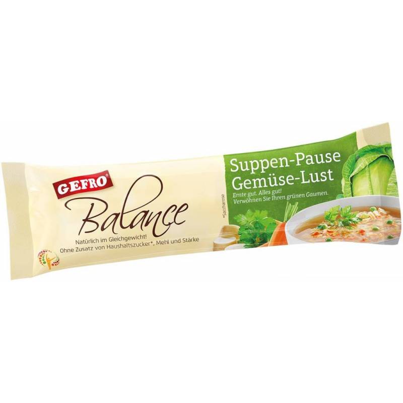 Supa Pofta de legume GEMUSE-LUST 35g, GEFRO