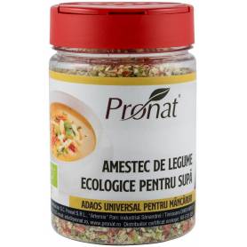 Amestec de legume pentru supa eco-bio, 130 g Pronat