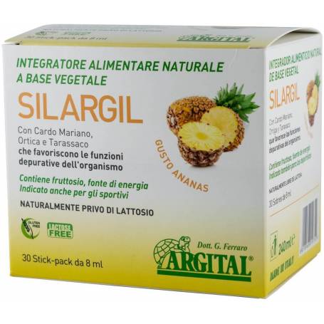 Silargil, supliment alimentar pe baza de plante, 30buc - Argital