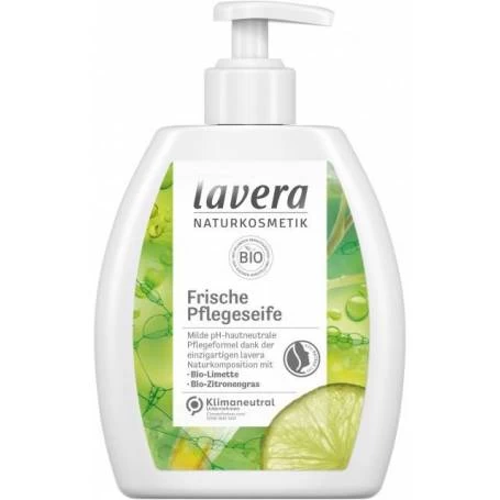 Sapun lichid fresh eco-bio, 250ml LAVERA